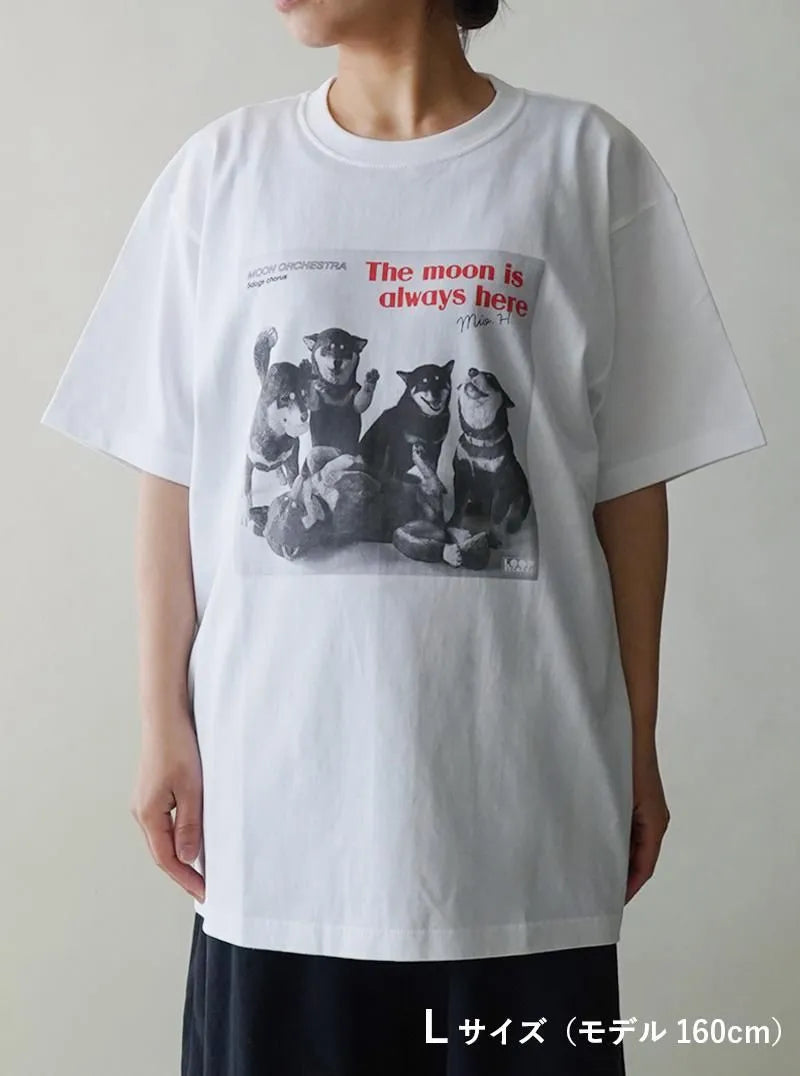 はしもとみお レコードTシャツ/ラッコちゃん