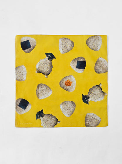 はしもとみお  ハンカチ/おにぎり月くん