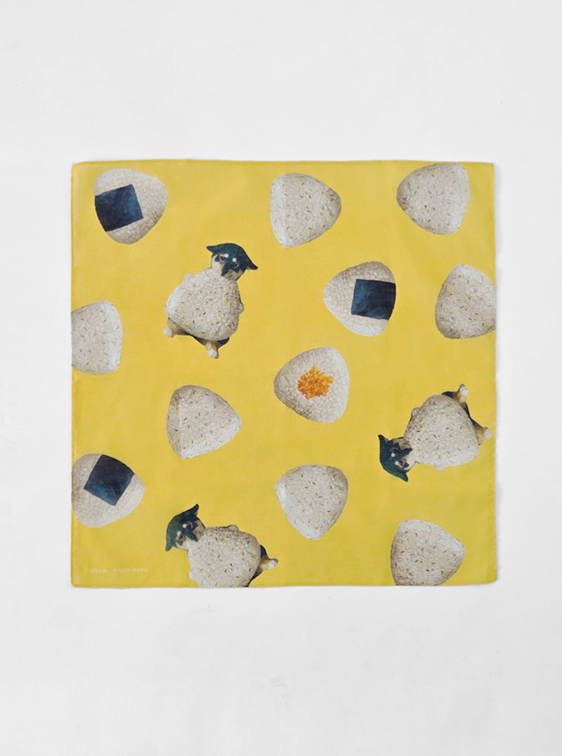 はしもとみお  ハンカチ/おにぎり月くん