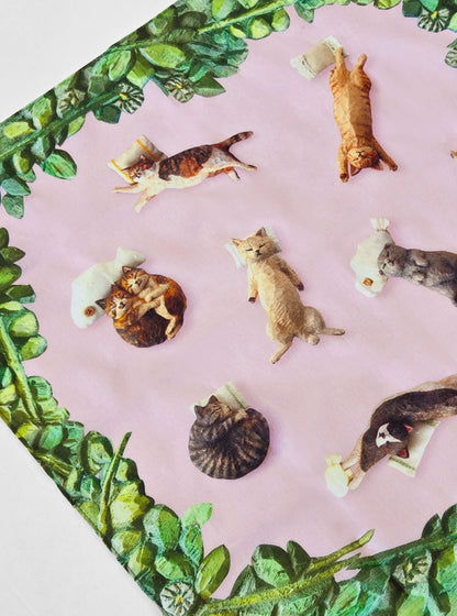 はしもとみお  ハンカチ/眠る猫