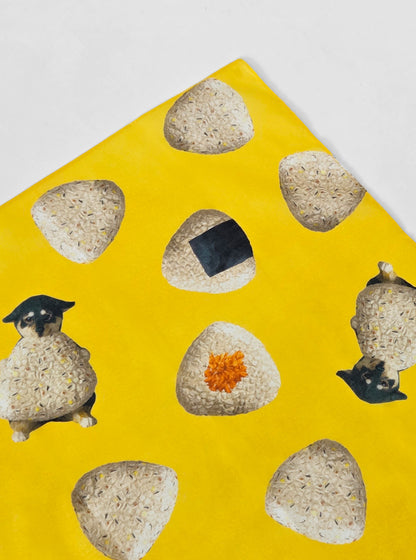 はしもとみお  ハンカチ/おにぎり月くん